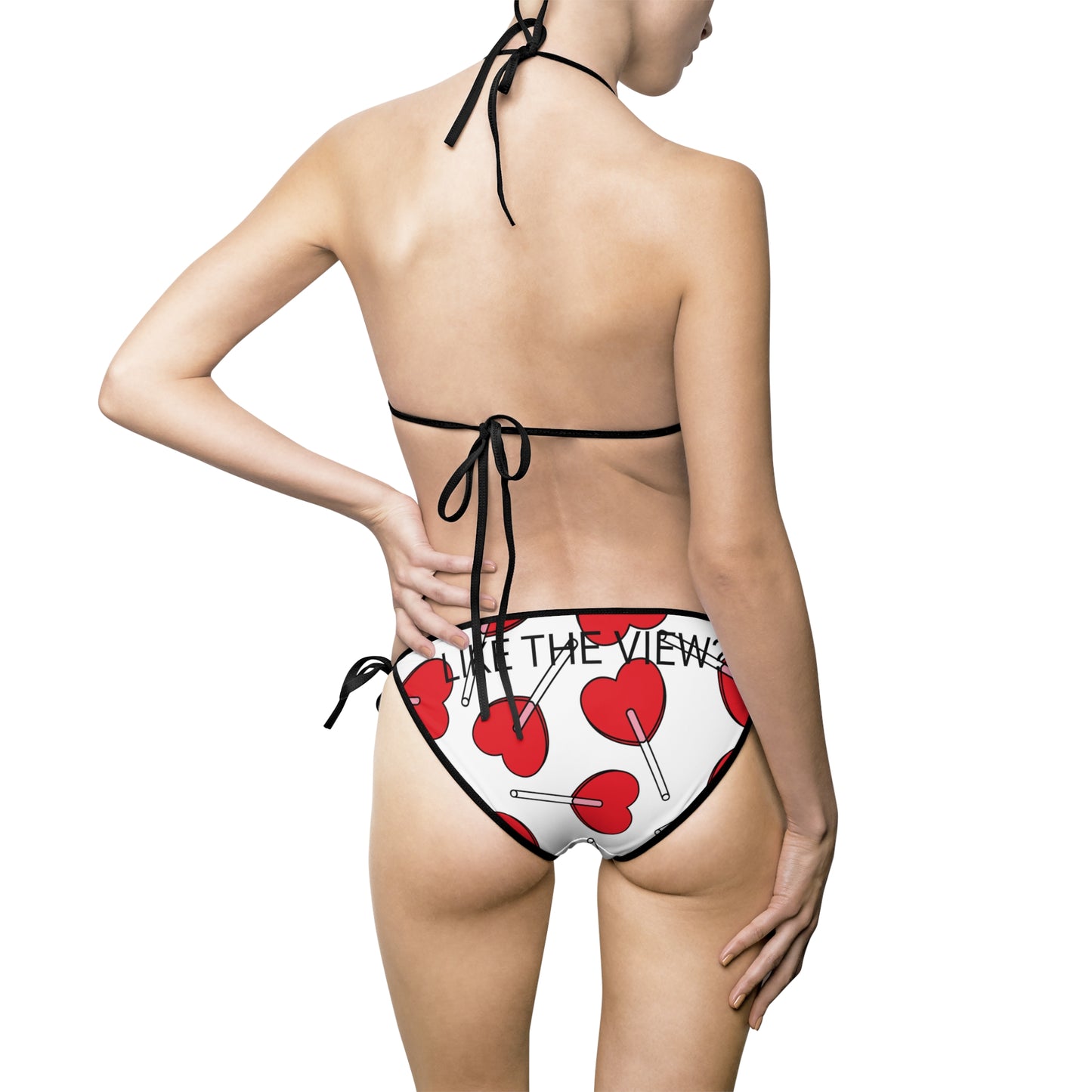 Women's "Lollipop" Bikini Swimsuit (AOP)