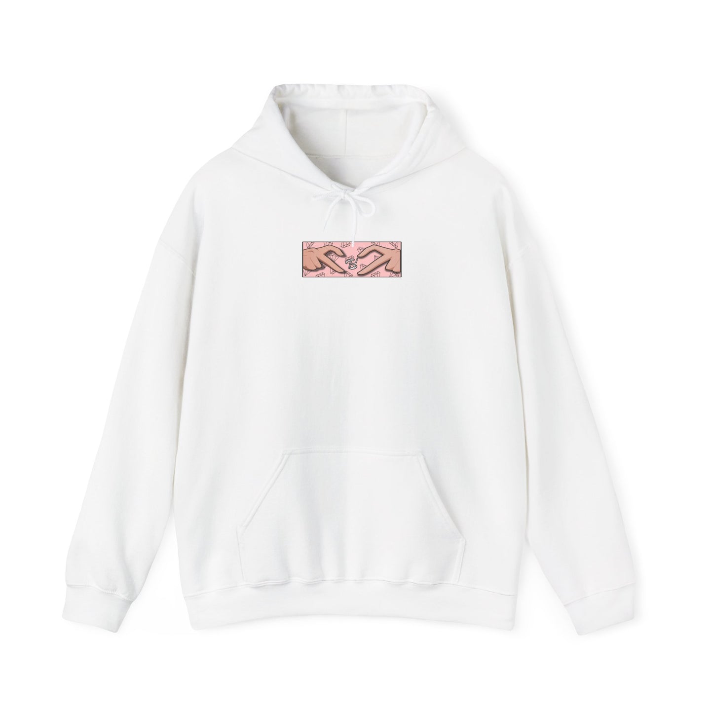 TF Heavy Blend Hoodie Box Logo diamond