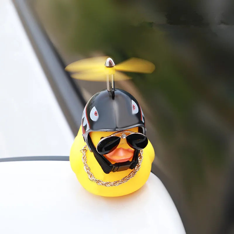 Duck Accessory Cute with helmet