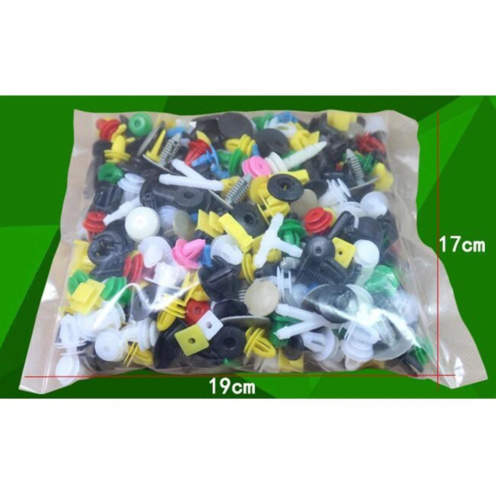 100/50 Pcs Car Clips Fastener Screws Must Have