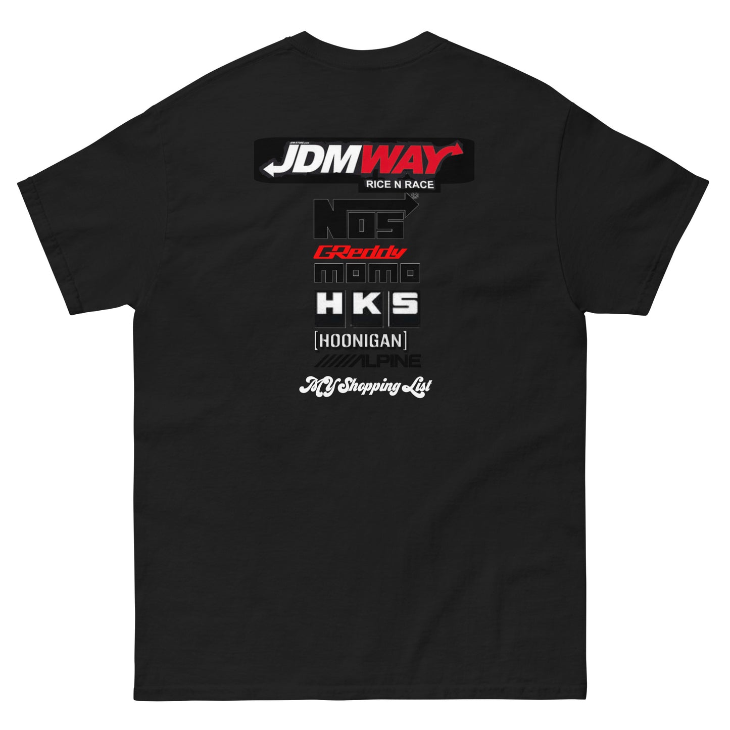 JDM Shopping List Classic Tee