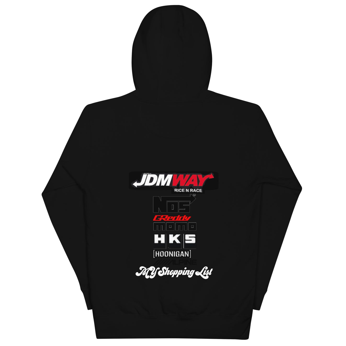 JDM Shopping List Hoodie