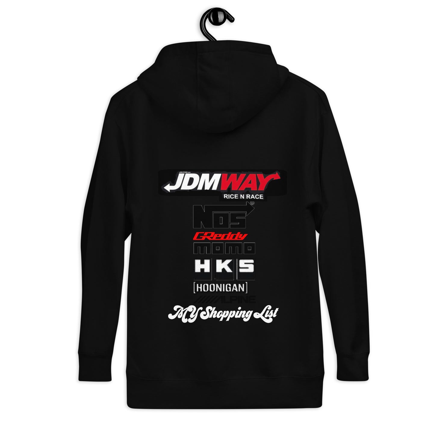 JDM Shopping List Hoodie