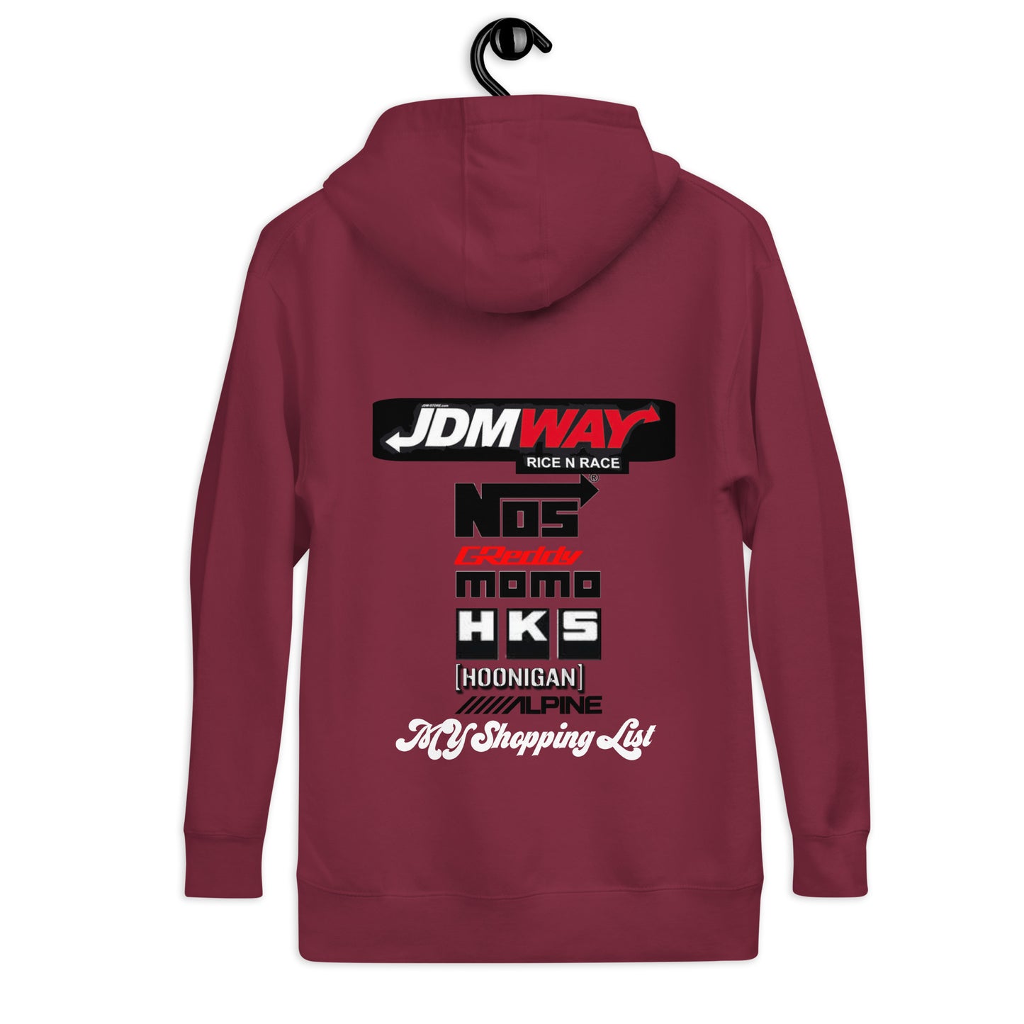 JDM Shopping List Hoodie